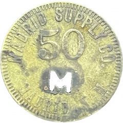 50 Cents - Madrid Supply Co. Madrid, New Mexico