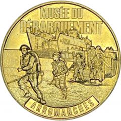 Jeton touristique - Monnaie de Paris - Arromanches - Musée du débarquement