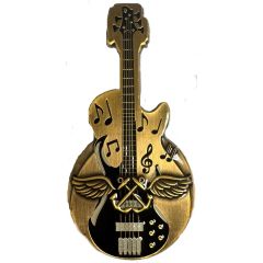 Challenge Coin - Guitar Mid-South Chapter Millington, Tennessee