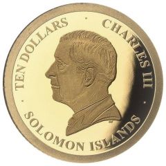 10 Dollars - Charles III Lady Britain
