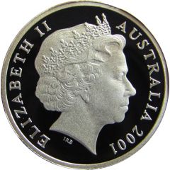 1 Dollar - Elizabeth II 4th Portrait - Army Anniversary Silver Proof