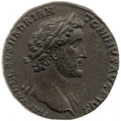Sestertius - Antoninus Pius P M TR POT COS II S C, Annona