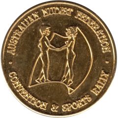 Medal - Australian Nudist Federation Sunseekers 1988/87