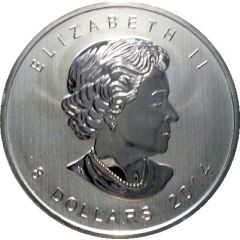 8 Dollars - Elizabeth II Arctic Fox, 1 1⁄2 oz Silver Bullion Coinage