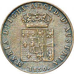 5 Centesimi - Maria Luigia
