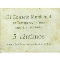 5 Céntimos Torreperogil