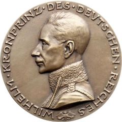 Medal - Kronprinz Wilhelm and his military successes World War I