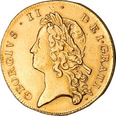 2 Guineas - George II Young portrait