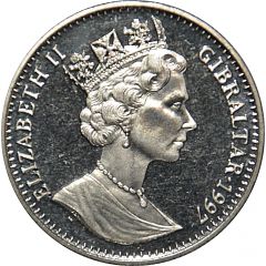 1 Crown - Elizabeth II Cleopatra