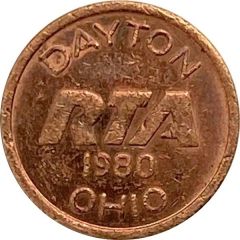 1 Adult Fare - RTA Dayton, Ohio