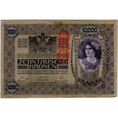 10 000 Kronen Overprint