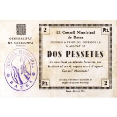 2 Pesetas Batea