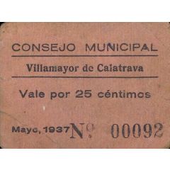 25 Céntimos Villamayor de Calatrava