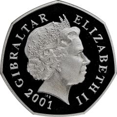 50 Pence - Elizabeth II Christmas, Silver Proof