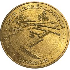 Monnaie de Paris Tourist Token - Ensérune Site Archéologique