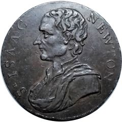 1/2 Penny Middlesex - Political and Social Series / Newton