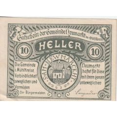 10 Heller Neumarkt im Mühlkreis
