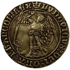 1/2 Gold Angel - Louis XI