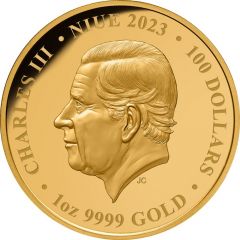 100 Dollars - Charles III Aurora Borealis