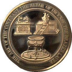 Medal - Thomason Medallic Bible Ark of the Covenant