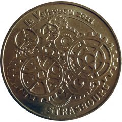 Jeton touristique - Monnaie de Paris - Le vaisseau 2011 - Strasbourg