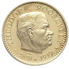 Token - The great destinies of the 20th century Theodore Roosevelt