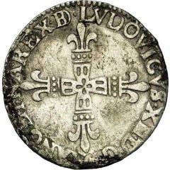 1/4 Écu - Louis XIII Béarn