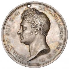 Medal - George IV Royal Visit, W. Bain, silver