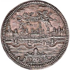 1 Ducat Silver pattern strike
