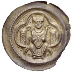 Denier Bracteate - Adelhog of Dorstadt
