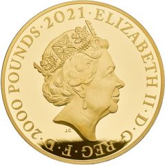 2000 Pounds - Elizabeth II Prince Philip, Gold Proof
