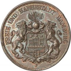 5 Mark Copper pattern strike