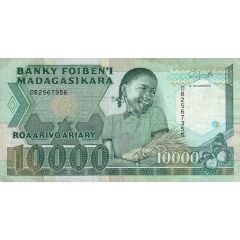 10000 Francs / 2000 Ariary