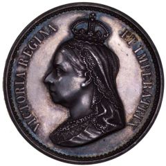Medal - Victoria Diamond Jubilee; Coventry, silver