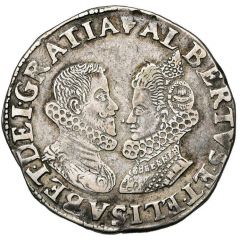 1 Silver Gulden / Florin - Albert and Isabella