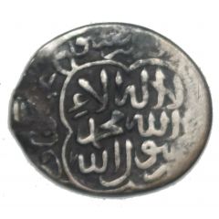 Silver 1/4 Tanka - Timurid - Abu Sa`id - Astarabad Mint