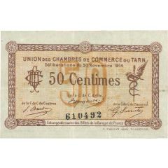 50 Centimes - Chambres de Commerce du Tarn [81]