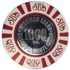 1000 francs - American Salon Casino de Monte-Carlo