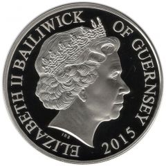 5 Pounds - Elizabeth II Reflections of a Reign, Selective gold plating reverse