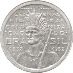 100 Réis 400th Anniversary of Colonization