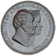 Medal - William IV Coronation, T. Halliday, bronze