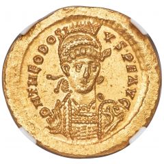 Solidus - Theodosius II IMP XXXXII COS, Constantinopolis