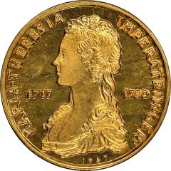 1/2 Ducat - Aureus Magnus Maria Theresa