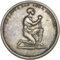 Medalet - George III Anti-Slavery Society, silver
