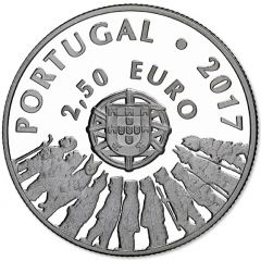 2 1/2 Euro Caretos from Trás-os-Montes, Silver