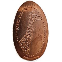 Medal - Pairi Daiza - Giraffe