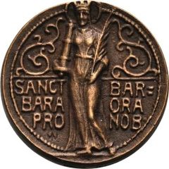 Saint Barbara, Patron Saint of the Artillery