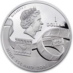 1 Dollar - Elizabeth II The Flintstones