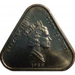2 Dollars - Elizabeth II 3rd portrait