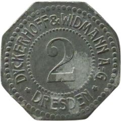 2 Pfennigs - Dresden Dyckerhoff & Widdman A.G.